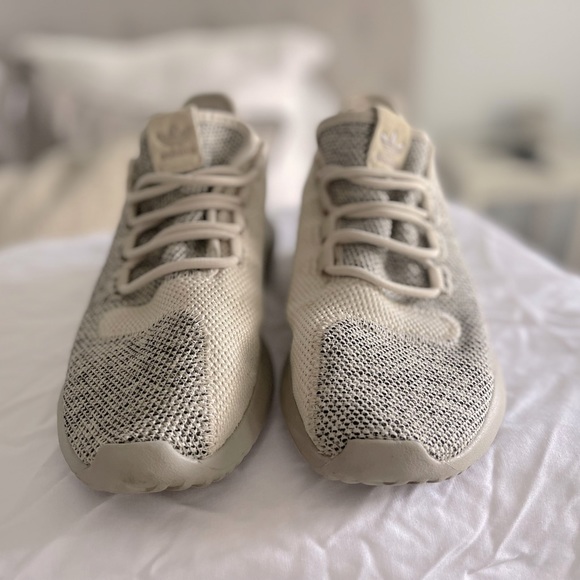 Adidas Mens Original Tubular Shadow Knit Sneakers in Brown - men’s 6 - Picture 10 of 16